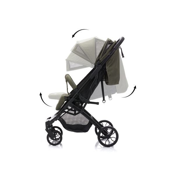 FILLIKID STYLER ELITE OLIV MELANGE - SPORTOVNÍ KOČÁRKY - KOČÁRKY A PŘÍSLUŠENSTVÍ