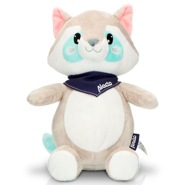 ALECTO BC351 - PLYŠOVÝ MÝVAL S UKLIDŇUJÍCÍMI ZVUKY A NOČNÍM SVĚTLEM - NOČNÍ SVĚTLA - SPINKÁNÍ