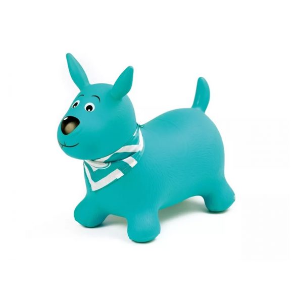 LUDI SKÁKACÍ PES TYRKYS - NAFUKOVACÍ SKÁKADLA - PRO DĚTI