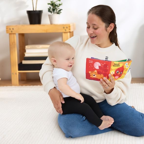 BABY EINSTEIN KNIHA PLNÁ AKTIVIT MULTISENZORICKÁ NATURE SOUNDS™, 0M+ - KNÍŽKY PRO NEJMENŠÍ - PRO DĚTI