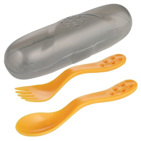 CANPOL BABIES CESTOVNÍ SADA PŘÍBORŮ ŽLUTÁ - LŽIČKY A PŘÍBORY - KRMENÍ