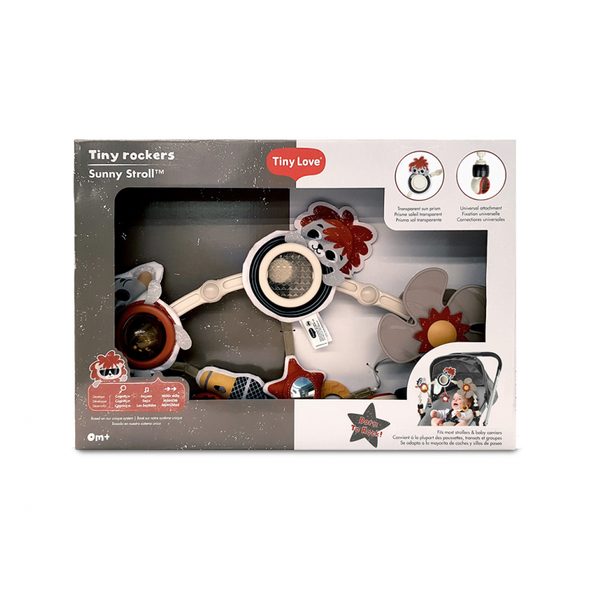 TINY LOVE HRAZDA NA KOČÁREK TINY ROCKERS SUNNY STROLL - HRAČKY K ZAVĚŠENÍ - PRO DĚTI