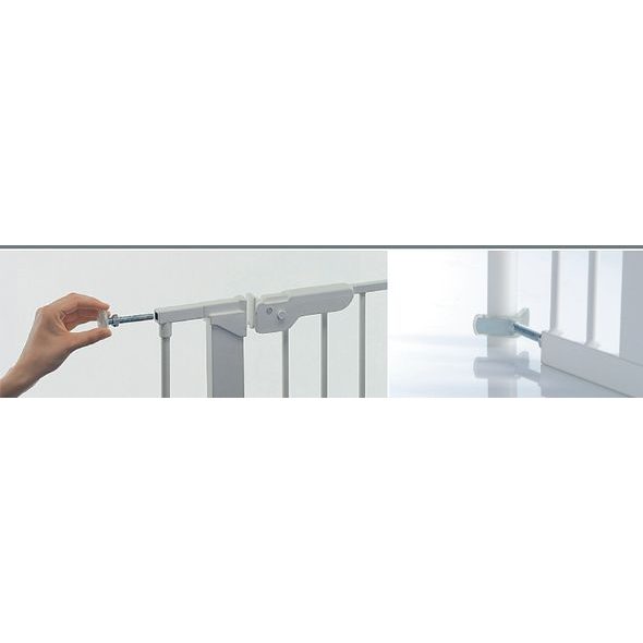 BABYDAN EXTEND-A-GATE 2 PRODLOUŽENÍ 7CM NEW (STŘÍBRNÁ) - BEZPEČNOST DĚTÍ V DOMÁCNOSTI - KOUPÁNÍ A ZDRAVÍ