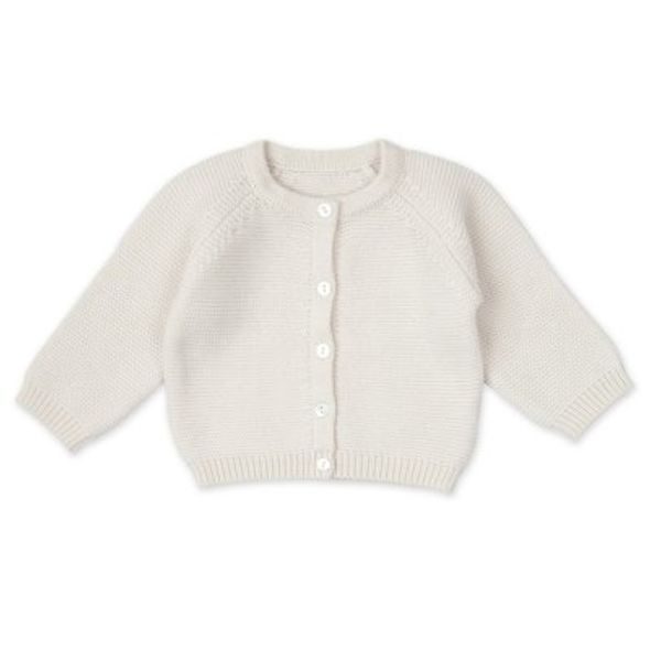 LODGER PLETENÝ SVETŘÍK MERINO CREAM VEL. 56 - KABÁTKY, MIKINKY - PRO DĚTI