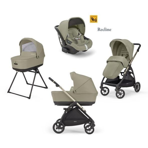 KOČÁREK INGLESINA ELECTA DARWIN RECLINE 4V1 2023 RECLINE NOLITA BEIGE - KOMBINACE S PŘÍSLUŠENSTVÍM - KOČÁRKY A PŘÍSLUŠENSTVÍ