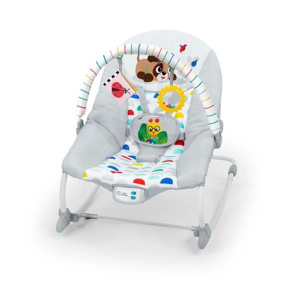 BABY EINSTEIN LEHÁTKO HUDEBNÍ VIBRUJÍCÍ DEAN'S DISCOVERY SPOT™ 0M+ DO 9KG - LEHÁTKA A HOUPADLA - SPINKÁNÍ