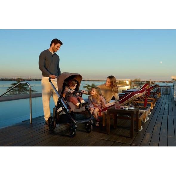 KOČÁREK INGLESINA APTICA DARWIN RECLINE EVO 4V1 2026 CRYSTAL GREY - TROJKOMBINACE - KOČÁRKY A PŘÍSLUŠENSTVÍ