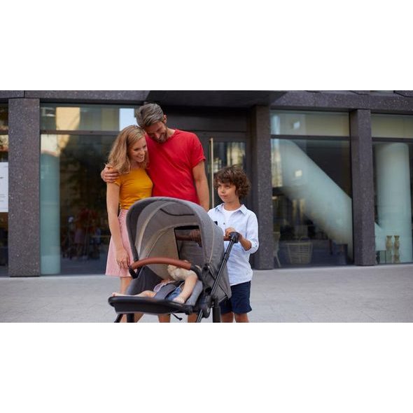 KINDERKRAFT KOČÁREK KOMBINOVANÝ PRIME 3V1 BEIGE + KOŠ NA PLENY ANGELCARE - TROJKOMBINACE - KOČÁRKY A PŘÍSLUŠENSTVÍ