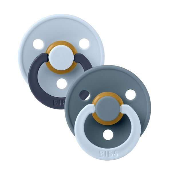 BIBS COLOUR FUSION DUDLÍKY Z PŘÍRODNÍHO KAUČUKU 2KS – VELIKOST 1 - ŠIDÍTKA A DOPLŇKY - KRMENÍ