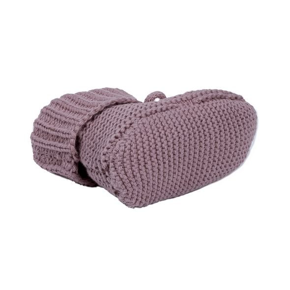 LODGER SLIPPER KNIT ROSE 0 - 6 MĚSÍCŮ - KOJENECKÉ CAPÁČKY - PRO DĚTI