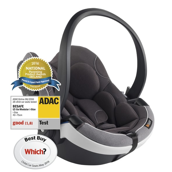 BESAFE IZI GO MODULAR I-SIZE METALLIC MÉLANGE 02 - AUTOSEDAČKY 0-13KG - AUTOSEDAČKY A PŘÍSLUŠENSTVÍ