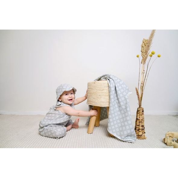 LODGER SWADDLER TRIBE MUSLIN SILT GREEN - ZAVINOVACÍ PLENY / OSUŠKY VELKÉ - PŘEBALOVÁNÍ