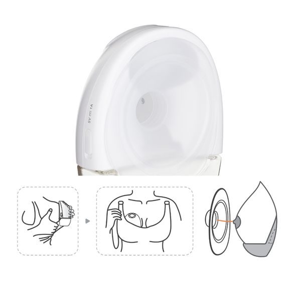 PETITE&MARS ODSÁVAČKA MATEŘSKÉHO ELEKTRICKÁ HANDSFREE GAIA DUO + CHICCO VLOŽKY DO PODPRSENKY 30KS - ODSÁVAČKY MATEŘSKÉHO MLÉKA - KRMENÍ
