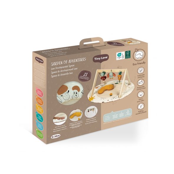 TINY LOVE HRACÍ DEKA S HRAZDOU GARDEN OF ADVENTURES - HRACÍ PODLOŽKY NA ZEM - SPINKÁNÍ