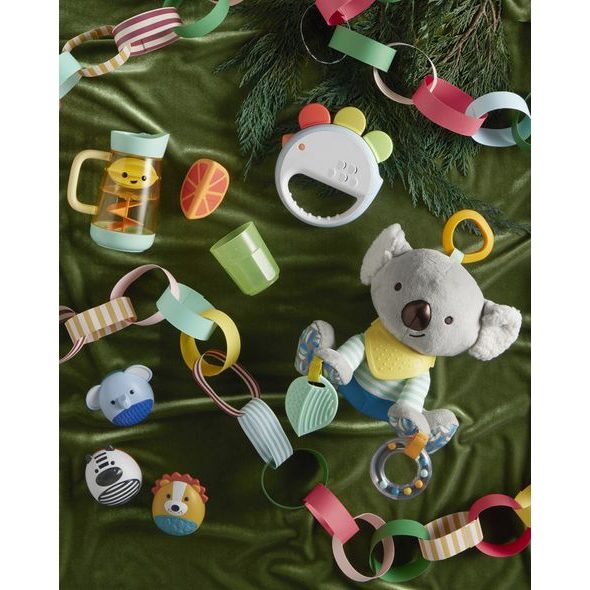 SKIP HOP HRAČKA AKTIVNÍ NA C KROUŽKU BANDANA BUDDIES KOALA 0M+ - AKTIVNÍ HRAČKY - PRO DĚTI