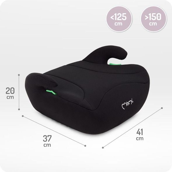 MOMI PODSEDÁK MOMI LIKO ČERNÝ - AUTOSEDAČKY 15-36KG - AUTOSEDAČKY A PŘÍSLUŠENSTVÍ