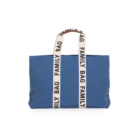CHILDHOME CESTOVNÍ TAŠKA FAMILY BAG CANVAS INDIGO - PŘEBALOVACÍ TAŠKY - KOČÁRKY A PŘÍSLUŠENSTVÍ