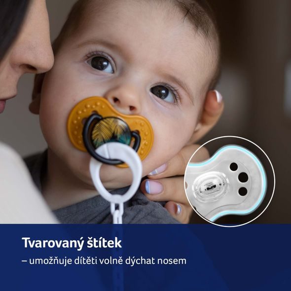 LOVI SILIKONOVÝ DYNAMICKÝ DUDLÍK JUNGLE VIBES 3-6M 2KS HOLKA - ŠIDÍTKA A DOPLŇKY - KRMENÍ