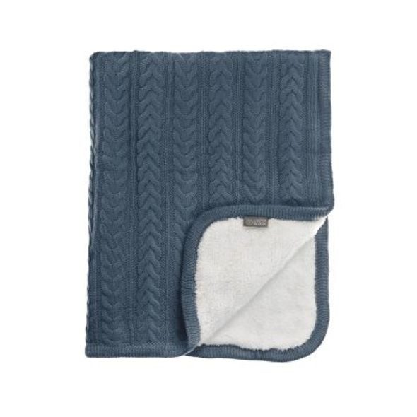 VINTER & BLOOM DEKA CUDDLY STORM BLUE - DĚTSKÉ DEKY PRO MIMINKA - SPINKÁNÍ