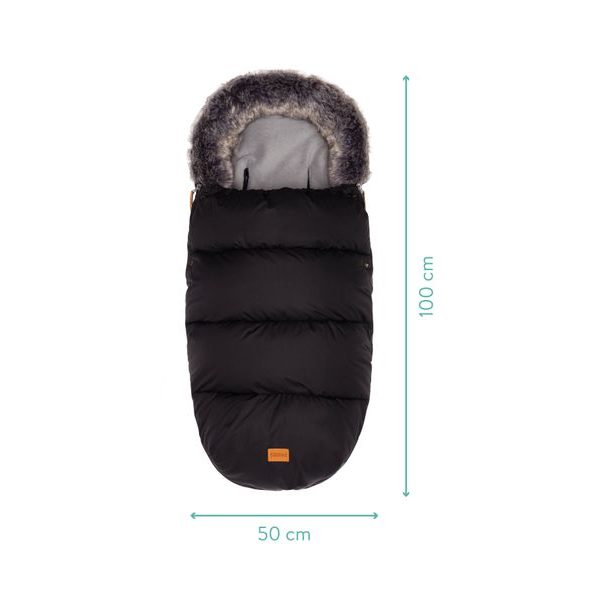 FILLIKID FUSAK ZIMNÍ MANASLU BLACK - FUSAKY DO KOČÁRKU - KOČÁRKY A PŘÍSLUŠENSTVÍ