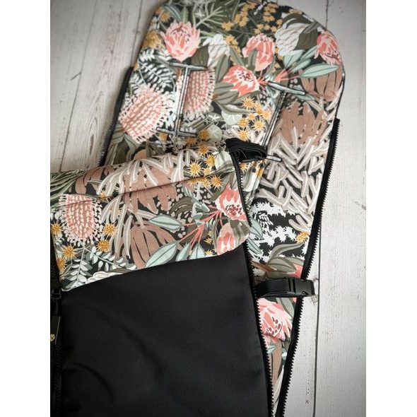 JARNÍ/PODZIMNÍ NEPADACÍ DEKA ZIBIE BLACK + POPPY - NÁNOŽNÍKY - KOČÁRKY A PŘÍSLUŠENSTVÍ