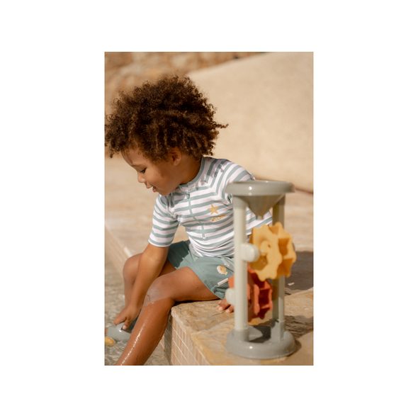 LITTLE DUTCH PLAVKY SEASHELLS SURF BLUE VEL. 86/92 - KOJENECKÉ PLAVKY - KOUPÁNÍ A ZDRAVÍ