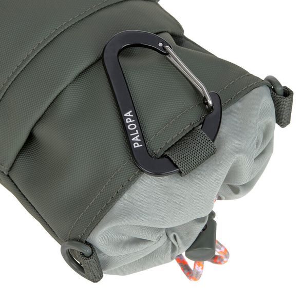 PALOPA TAŠKA NA LAHEV A SVAČINU BOUDI DARK OLIVE - PRO MAZLÍČKY - NOŠENÍ & SPORT