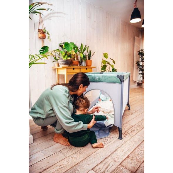 MOMI CESTOVNÍ POSTÝLKA BELOVE ŠEDÁ - CESTOVNÍ POSTÝLKY - SPINKÁNÍ