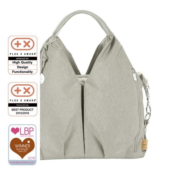 LÄSSIG GREEN LABEL NECKLINE BAG ECOYA SAND - PŘEBALOVACÍ TAŠKY - KOČÁRKY A PŘÍSLUŠENSTVÍ