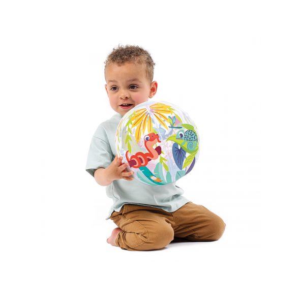 LUDI NAFUKOVACÍ MÍČ JUNGLE - NAFUKOVACÍ HRAČKY - PRO DĚTI