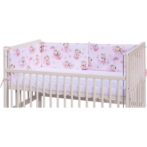 SCARLETT MANTINEL DO POSTÝLKY 4DÍLNÝ SCARLETT FIKI 180X30CM RŮŽOVÁ - MANTINELY - SPINKÁNÍ