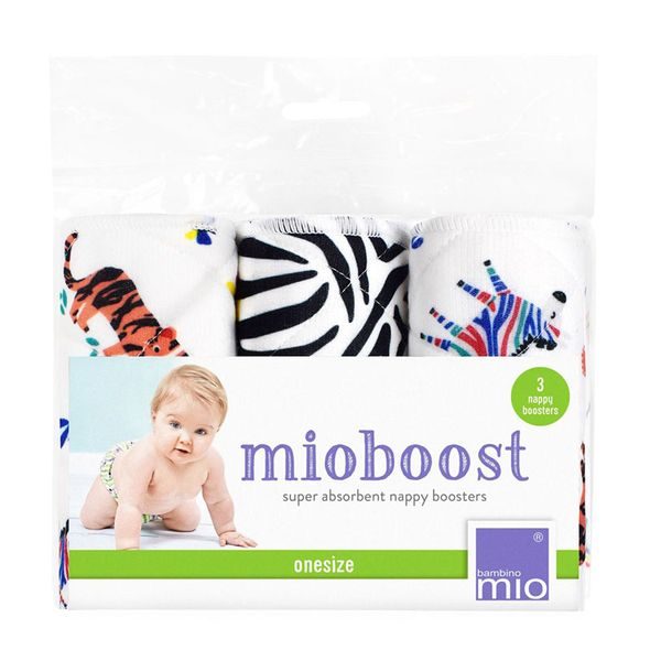 BAMBINO MIO ABSORBČNÍ VLOŽKY MIO BOOST SAVANNA STRIPES 3 KS - SEPARAČNÍ VLOŽKY - VŠETKO NA PREBAĽOVANIE