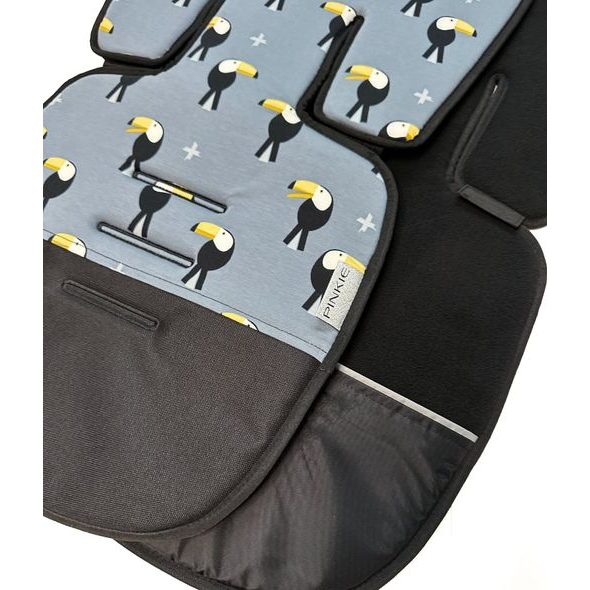 PINKIE PODLOŽKA DO KOČÁRKU TOUCAN - PODLOŽKY DO KOČÁRKU - KOČÁRKY A PŘÍSLUŠENSTVÍ