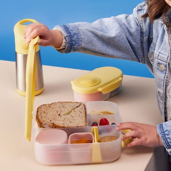 B.BOX SADA KRABIČEK SNACK TUBS 3KS - RŮŽOVÉ - USKLADNĚNÍ JÍDLA - KRMENÍ