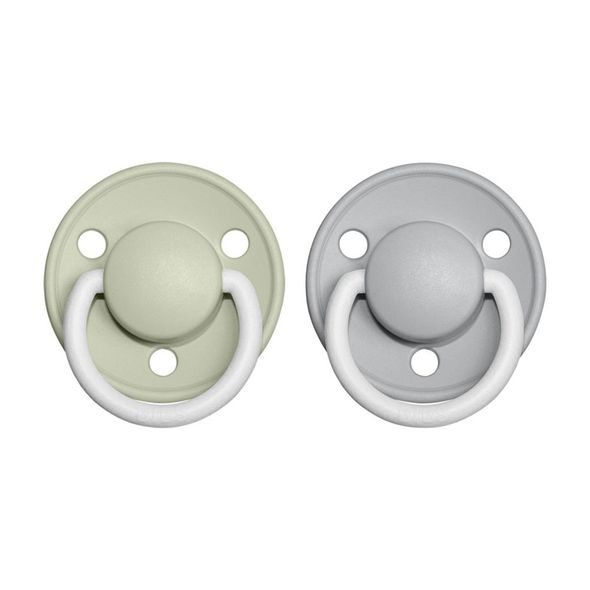 BIBS DE LUX DUDLÍKY Z PŘÍRODNÍHO KAUČUKU 2KS VEL.1 - ŠIDÍTKA A DOPLŇKY - KRMENÍ