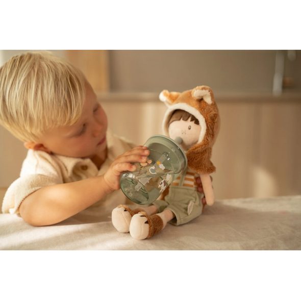 LITTLE DUTCH KELÍMEK S BRČKEM 250 ML FARMA - DĚTSKÉ HRNEČKY - KRMENÍ