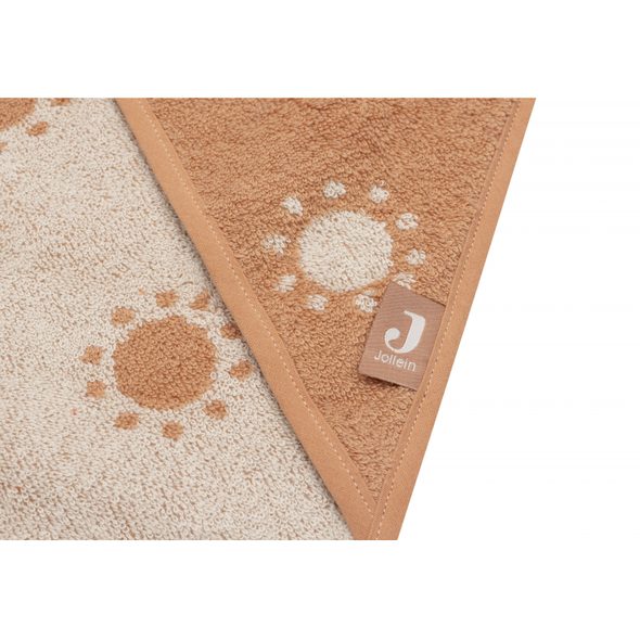 JOLLEIN OSUŠKA S KAPUCÍ FROTÉ 75X75 CM JACQUARD SUN - OSUŠKY A DĚTSKÉ ŽUPANY - KOUPÁNÍ A ZDRAVÍ