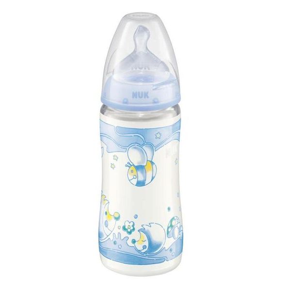 NUK FIRST CHOICE LÁHEV ROSE&BLUE 300 ML, SI, VEL.1 - KOJENECKÉ LAHVE - KRMENÍ