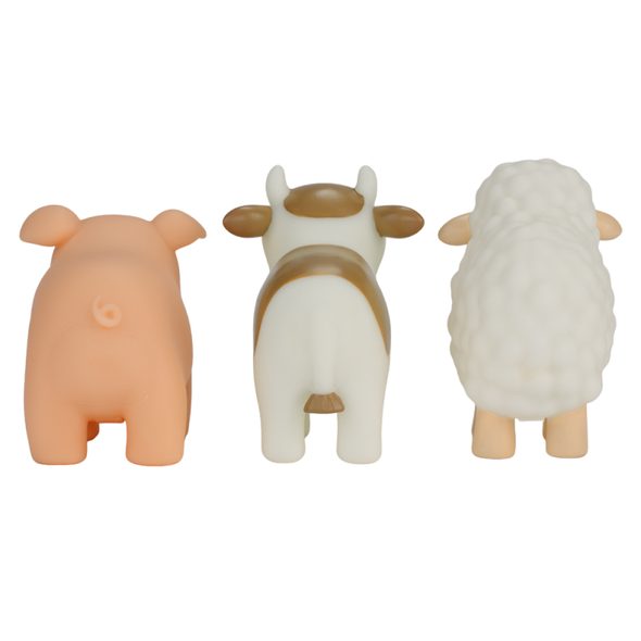 LITTLE DUTCH HRAČKY DO VODY ZVÍŘÁTKA 3 KS FARMA - HRAČKY DO VANY - PRO DĚTI