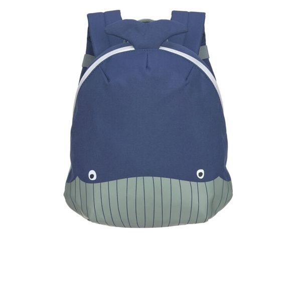 LÄSSIG TINY BACKPACK ABOUT FRIENDS WHALE DARK BLUE - BATOHY A TAŠKY - PRO DĚTI