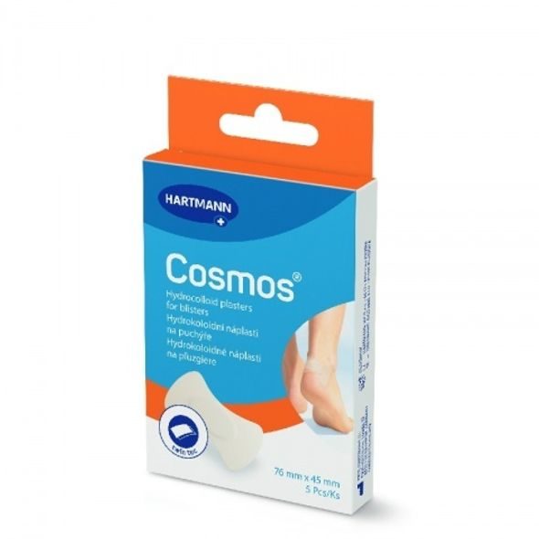 HARTMANN NÁPLAST COSMOS NA PUCHÝŘE NA PATĚ 76 X 45 MM 5 KS - NÁPLASTI - KOUPÁNÍ A ZDRAVÍ