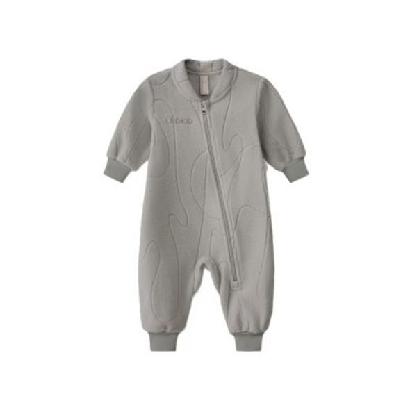 LEOKID FLEECOVÝ OVERAL TILIO MONSOON GRAY VEL. 62 - OVERALY - PRO DĚTI