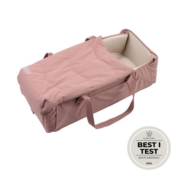 VOKSI CARRY ME PŘENOSNÉ LŮŽKO BLUSH PINK LEAF - KORBIČKY - KOČÁRKY A PŘÍSLUŠENSTVÍ