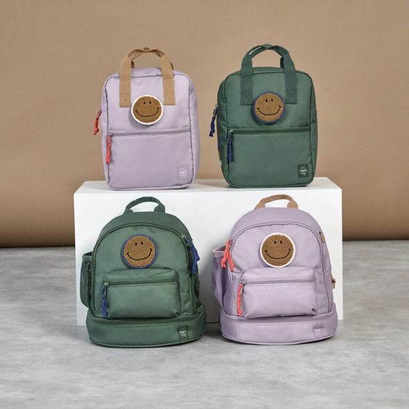 LÄSSIG KIDS MINI BACKPACK LITTLE GANG LILAC - BATOHY A TAŠKY - PRO DĚTI