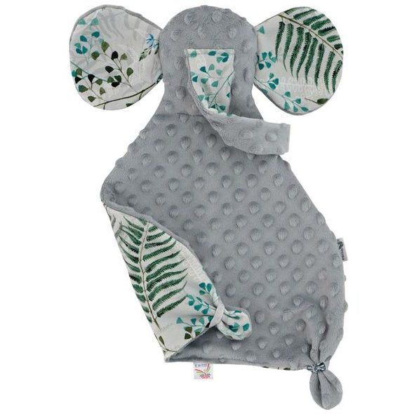 ESITO MUCHLÁČEK SLON - ŠEDÁ / 41 X 30 CM - USÍNÁČCI MAZLÍCÍ - PRO DĚTI