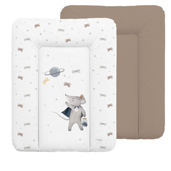 CEBA BABY PODLOŽKA PŘEBALOVACÍ MĚKKÁ MALÁ (50X70) BASIC COSMIC MOUSE - PULTY A PODLOŽKY - PŘEBALOVÁNÍ