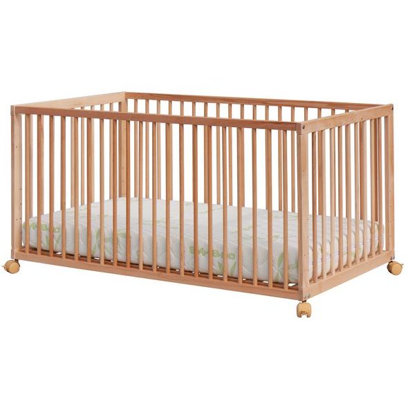 SCARLETT DĚTSKÁ POSTÝLKA SCARLETT KOMBI - PŘÍRODNÍ (BUK) - VYNDAVACÍ PŘÍČKY - 140 X 70 CM - DŘEVĚNÉ POSTÝLKY - SPINKÁNÍ