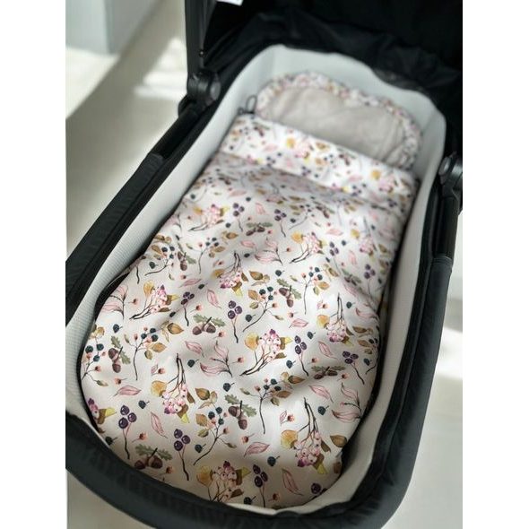 EMITEX NOVOROZENECKÝ FUSAK SOFT AUTUMN BERRIES - FUSAKY DO AUTOSEDAČKY - AUTOSEDAČKY A PŘÍSLUŠENSTVÍ