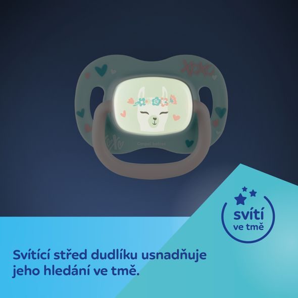 CANPOL BABIES DUDLÍK SILIKONOVÝ SYMETRICKÝ EXOTIC ANIMALS 6-18M 1KS LAMA - ŠIDÍTKA A DOPLŇKY - KRMENÍ