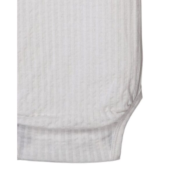 LODGER ROMPER LS SEERSUCKER CLOUD DANCER 74 - BODY - PRO DĚTI